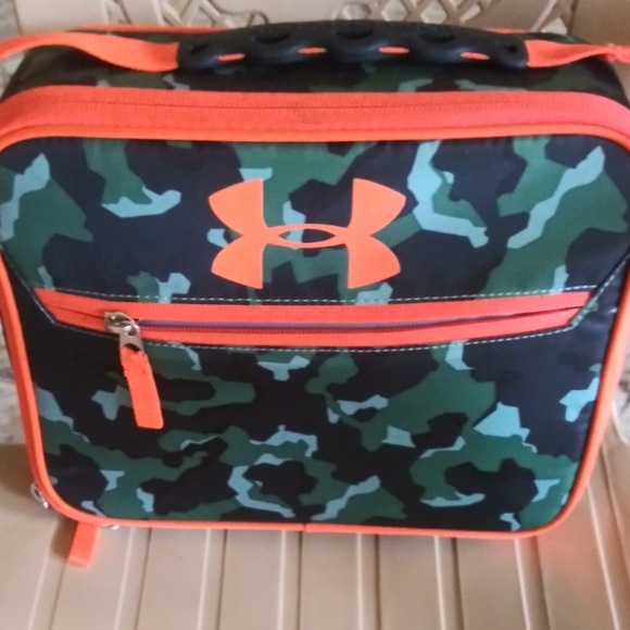Under Armour Thermos lunch box ORANGE only - Picture 1 of 3